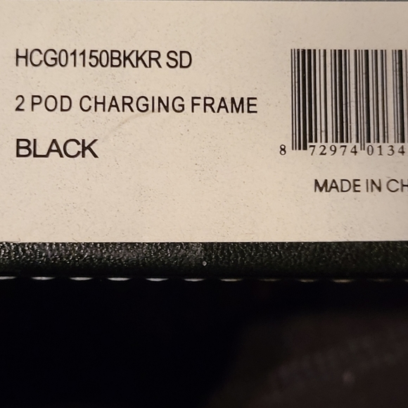 KANGAROOM set of 2 Black picture frame charging stations - Picture 8 of 9